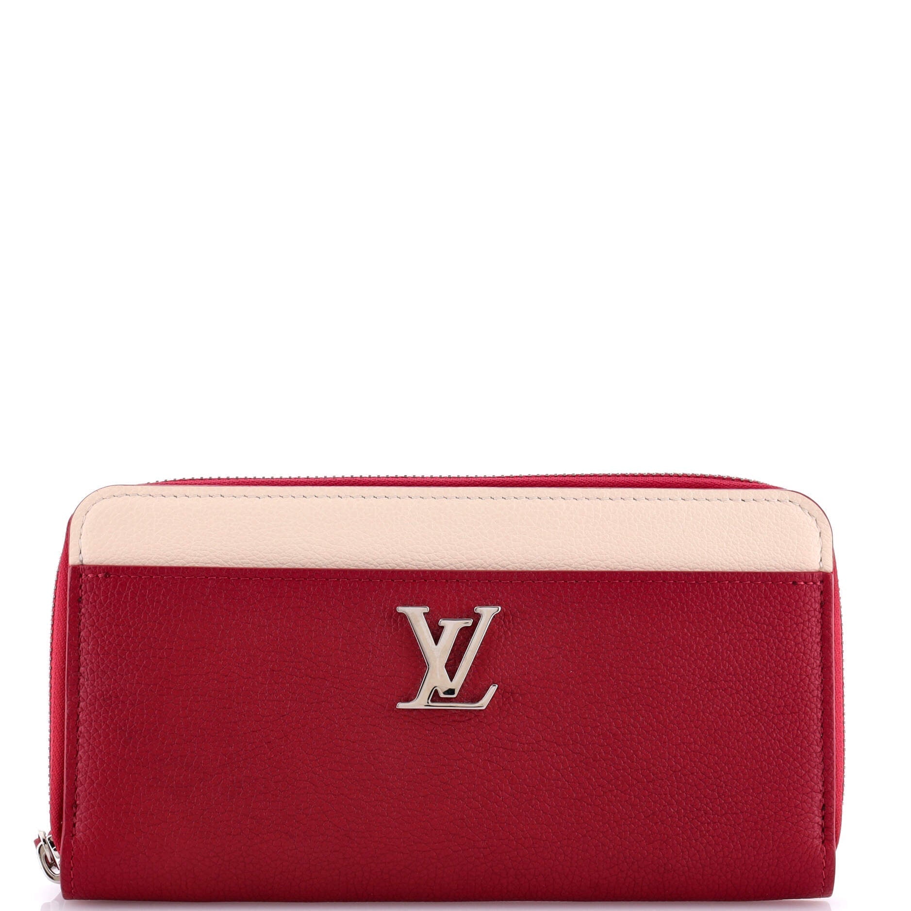 Louis Vuitton Zippy Lockme Wallet Handbag Leather Travel Bag Leather 304820192