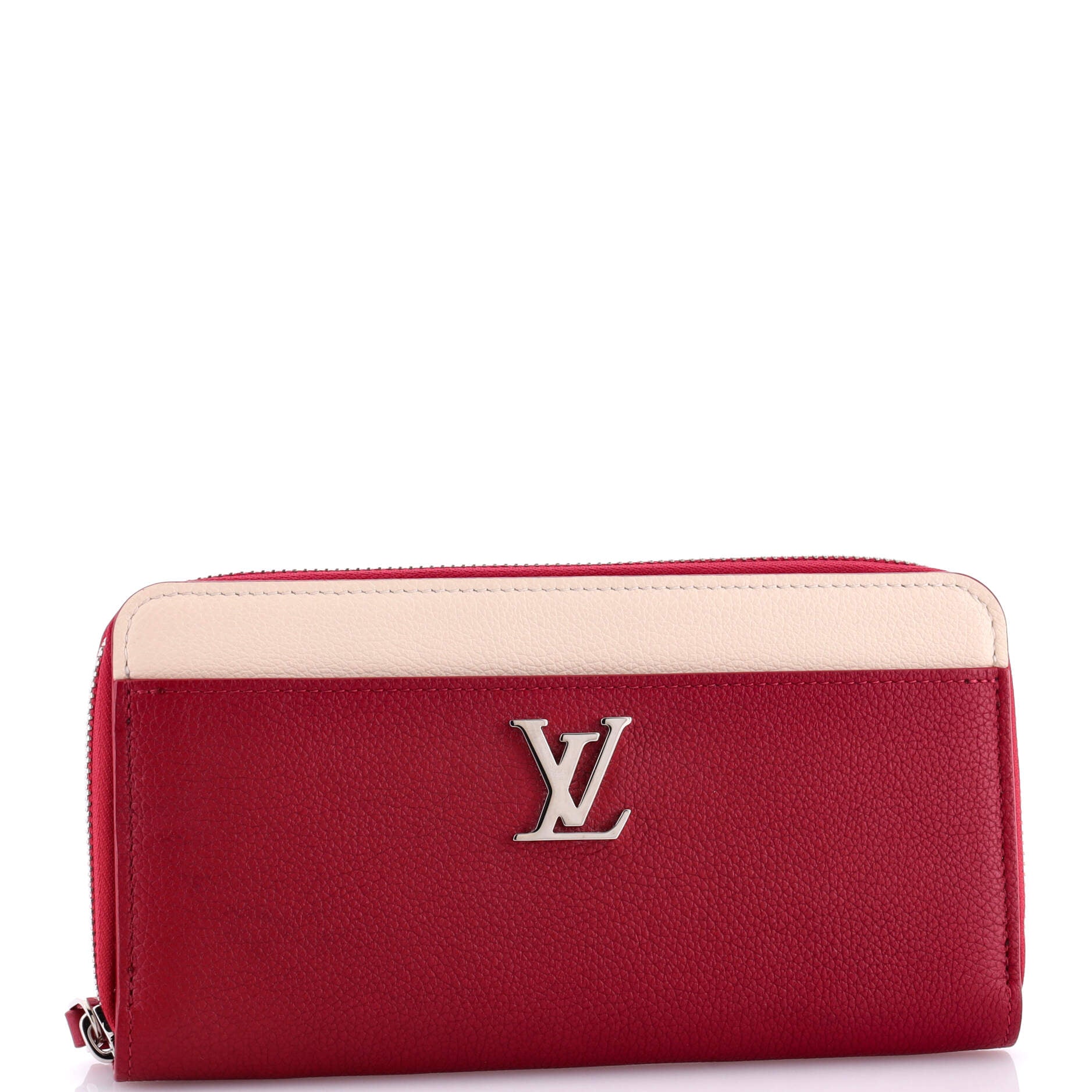 Louis Vuitton Zippy Lockme Wallet Handbag Leather Travel Bag Leather 304820192