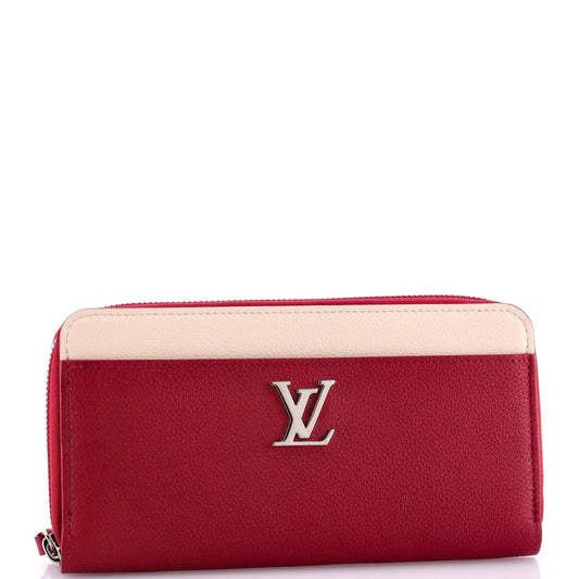 Louis Vuitton Zippy Lockme Wallet Handbag Leather Travel Bag Leather 304820192
