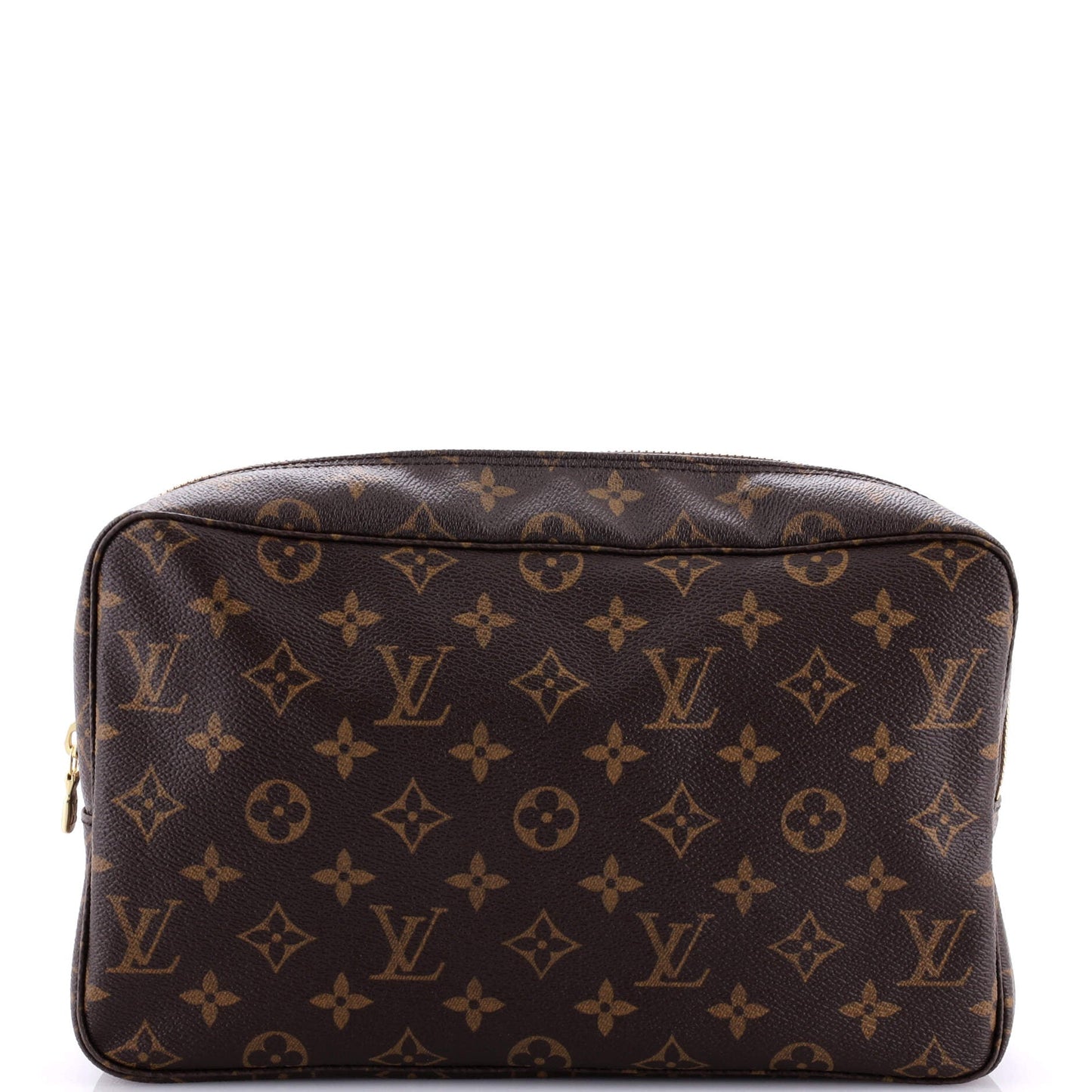Louis Vuitton Trousse Toiletry Pouch Handbag Canvas Monogram Travel Bag