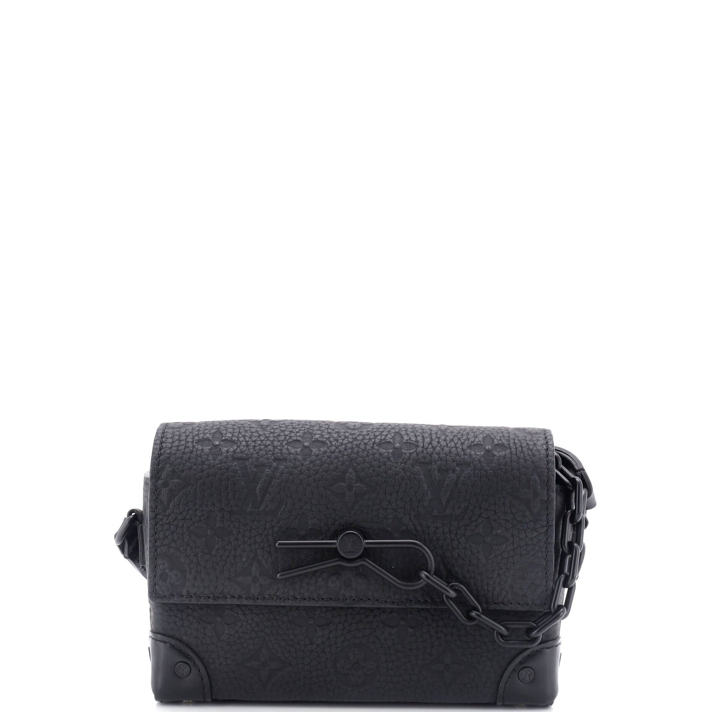 Louis Vuitton Steamer Wearable Wallet Taurillon Shoulder Bag Leather Monogram Leather 30482051