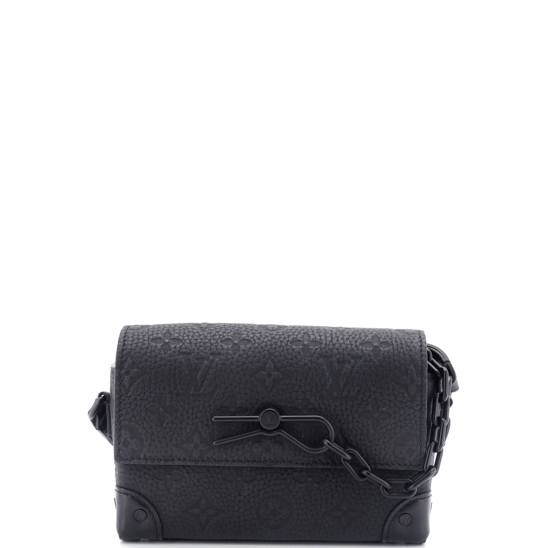 Louis Vuitton Steamer Wearable Wallet Taurillon Shoulder Bag Leather Monogram Leather 30482051