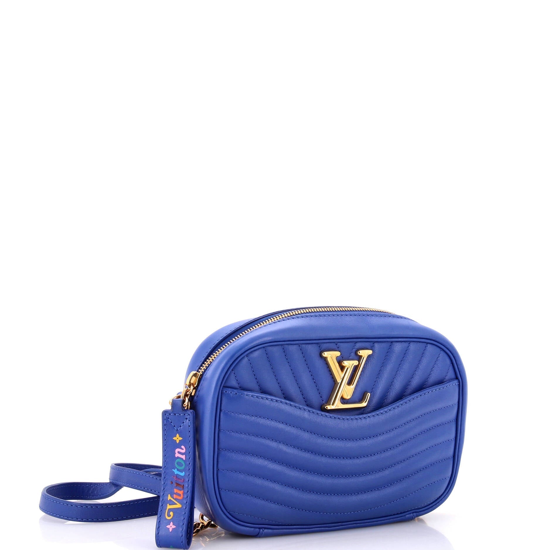 Louis Vuitton New Wave Camera Bag Leather Quilted Travel Bag