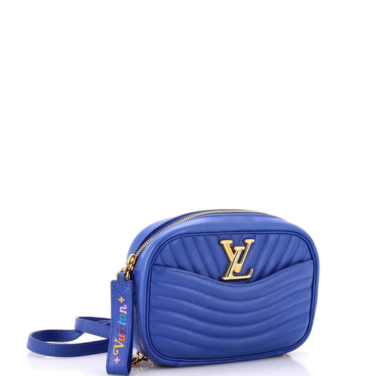 Louis Vuitton New Wave Camera Bag Leather Quilted Travel Bag