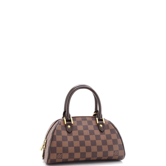 Louis Vuitton Ribera Handbag Damier Mini Travel Bag