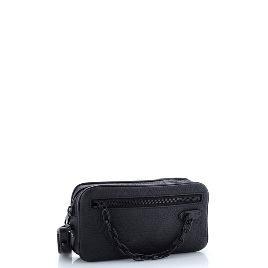 Louis Vuitton Solar Ray Pochette Volga Taurillon Clutch Bag Leather Monogram Leather 3048205