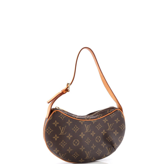 Louis Vuitton Croissant Handbag Pm Canvas Monogram Shoulder Bag