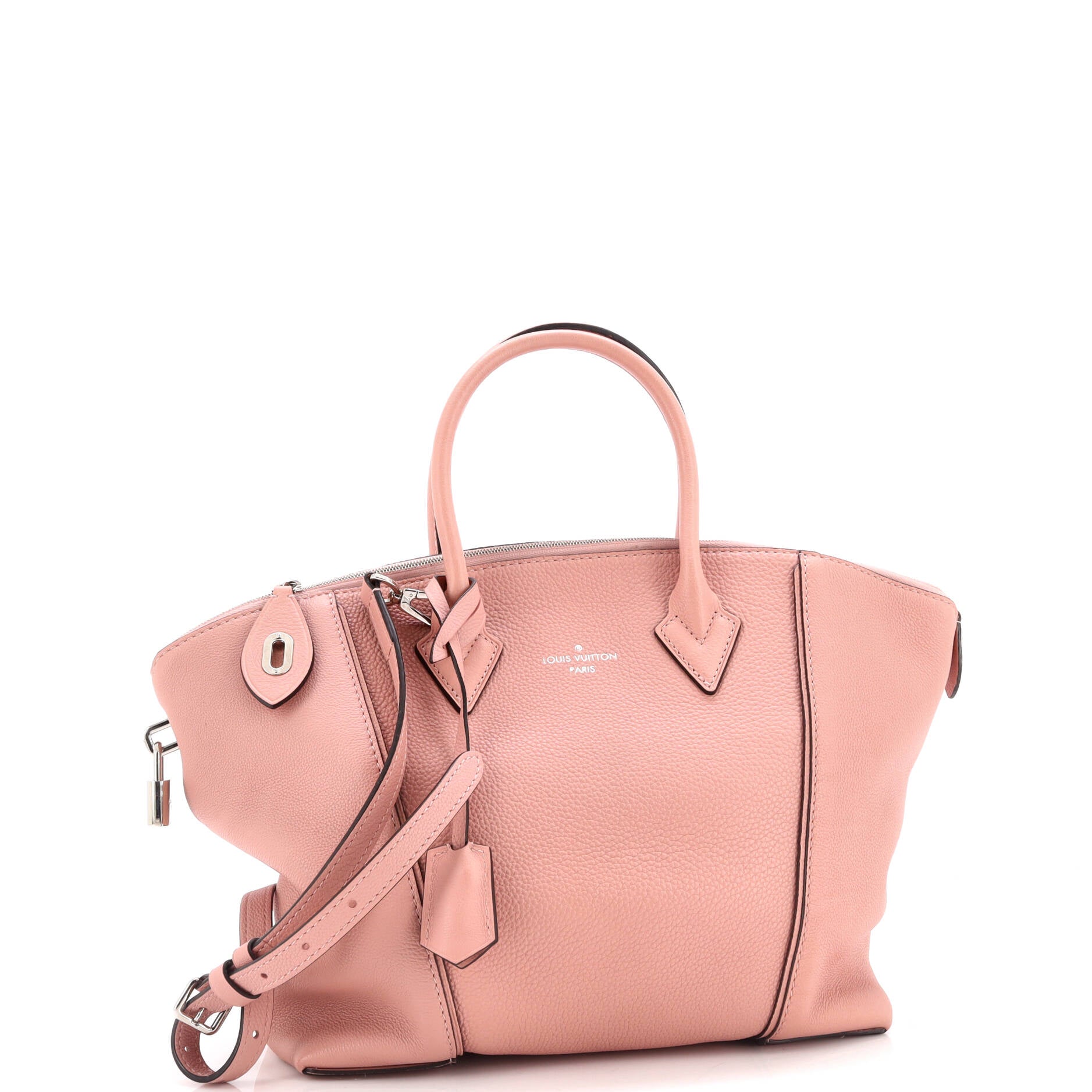 Louis Vuitton Soft Lockit Handbag Pm Leather Tote Bag Leather Pm30482090