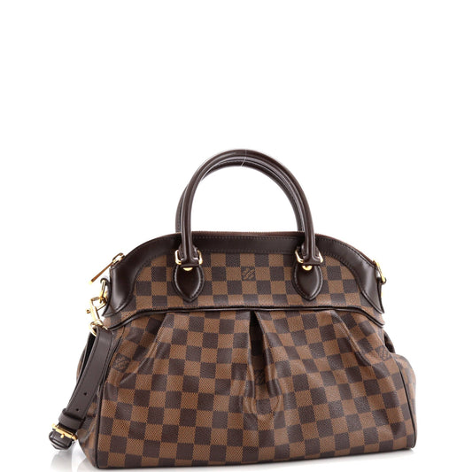 Louis Vuitton Trevi Handbag Damier Pm Travel Bag