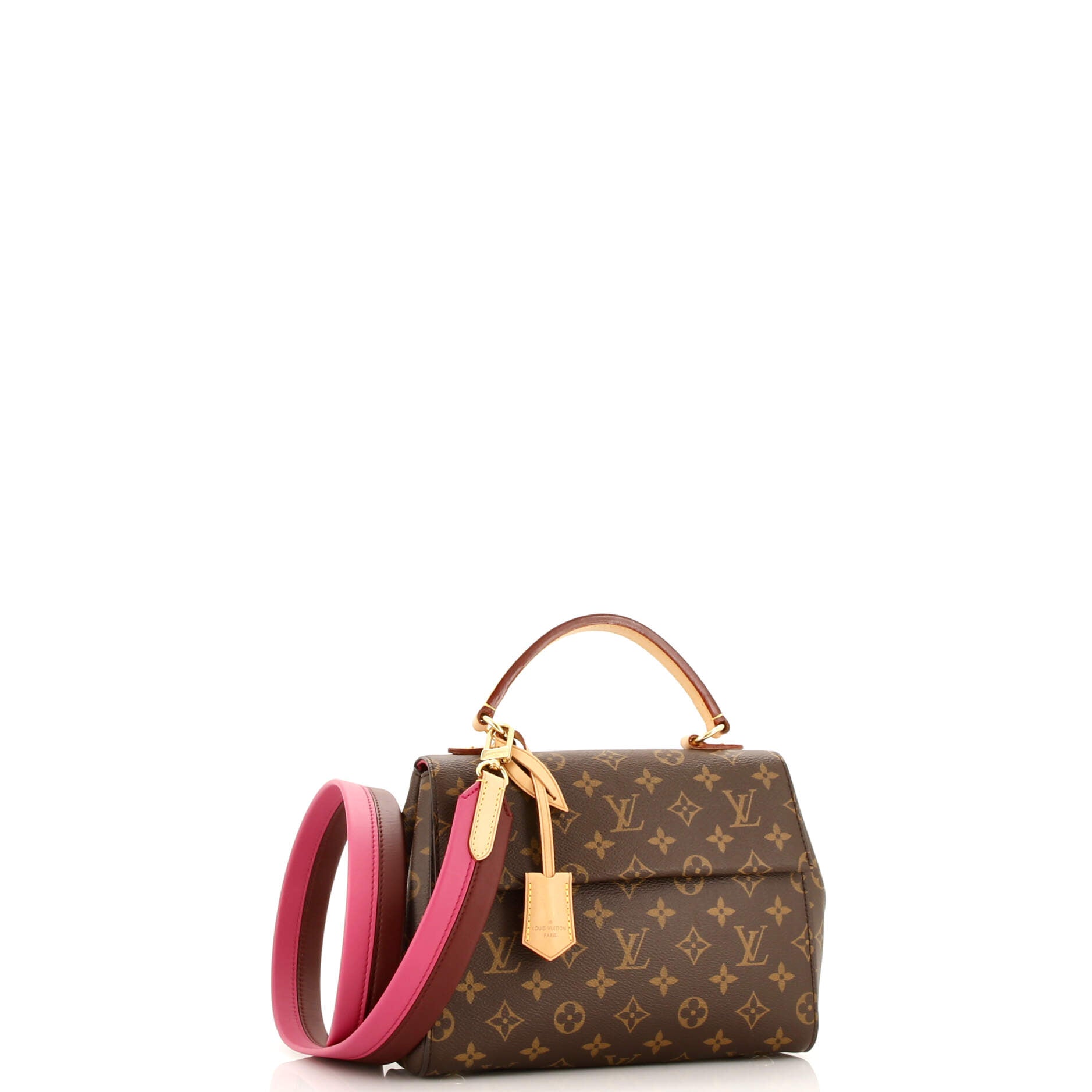 Louis Vuitton Cluny Top Handle Bag Bb Canvas Monogram Travel Bag Canvas Bb3050201