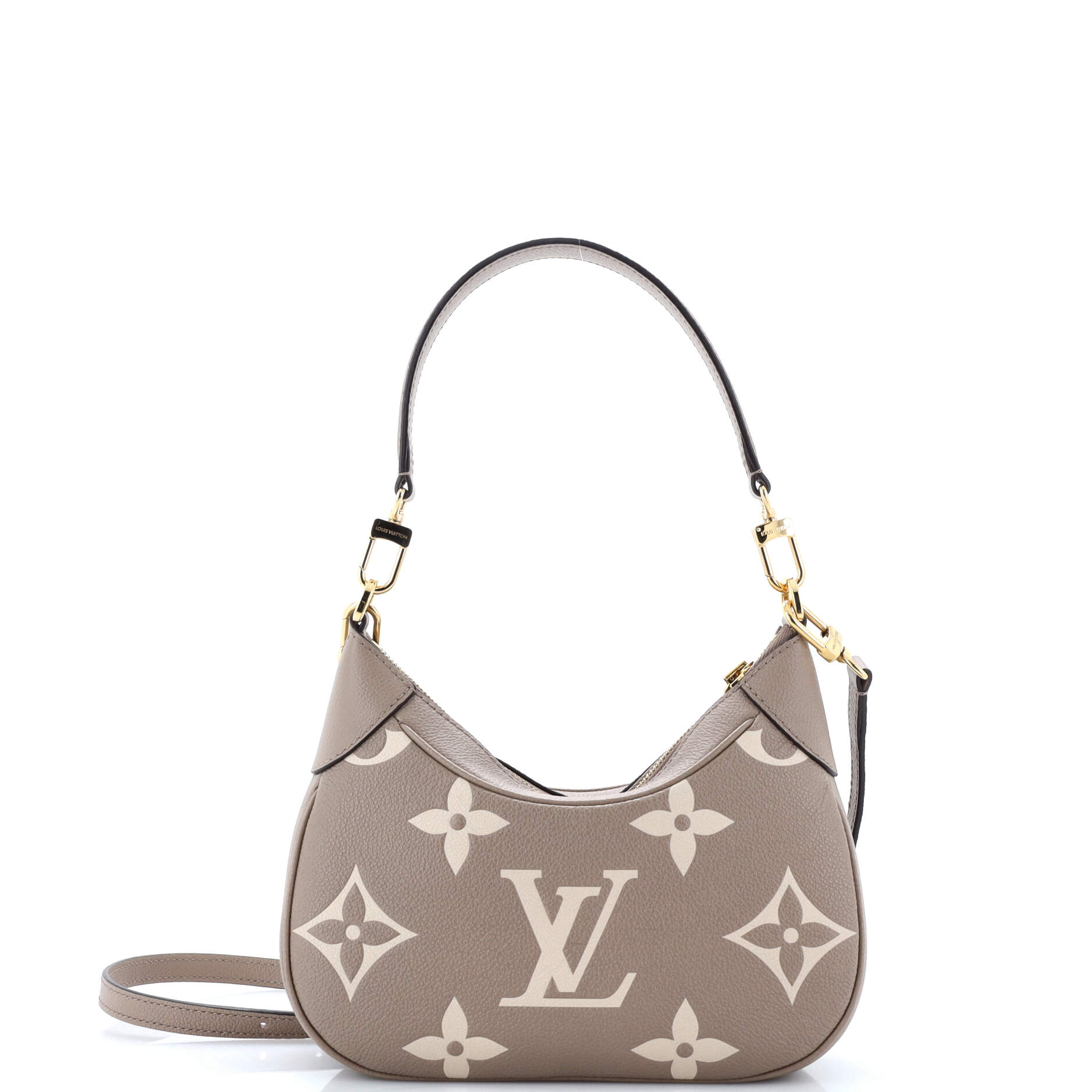 Louis Vuitton Bagatelle Nm Handbag Bicolor Empreinte Giant Monogram Shoulder Bag