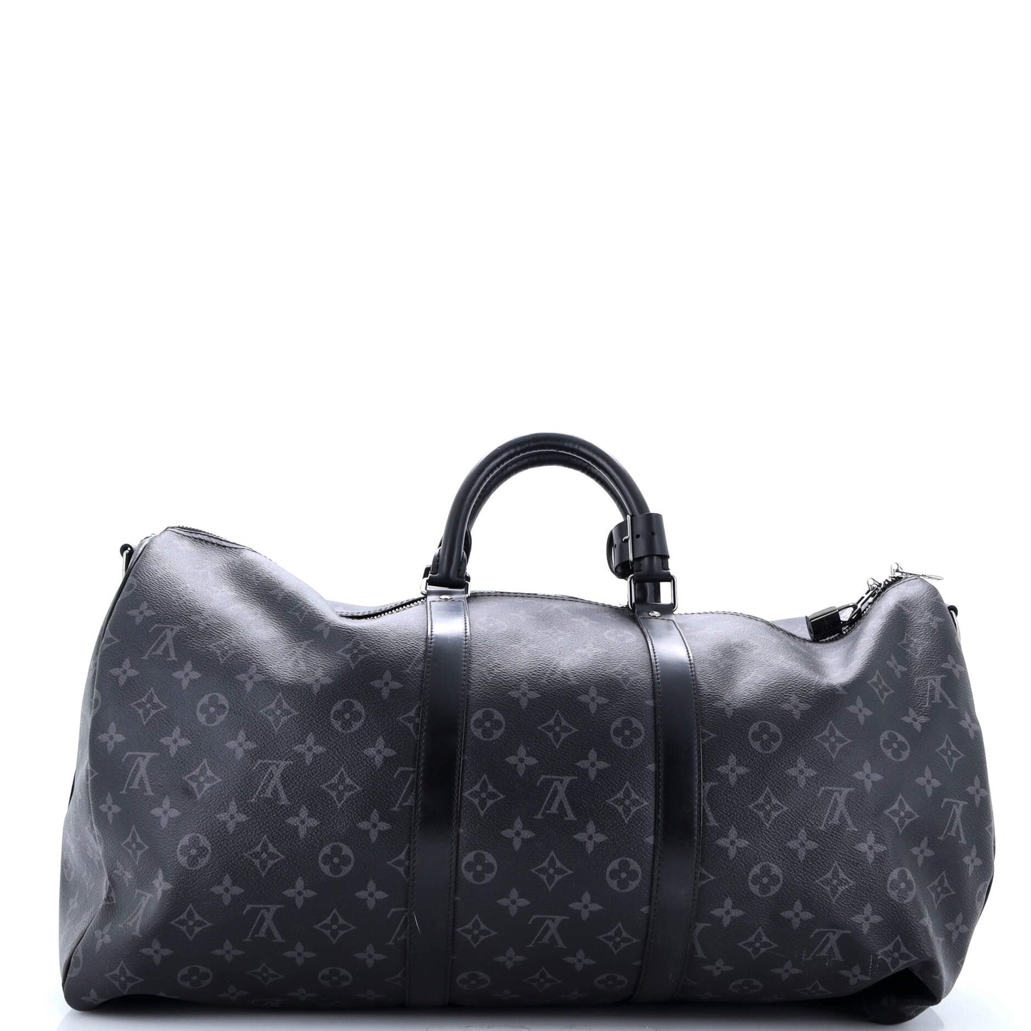 Louis Vuitton Keepall Bandouliere Bag Eclipse Canvas Monogram Travel Bag Canvas 553051281