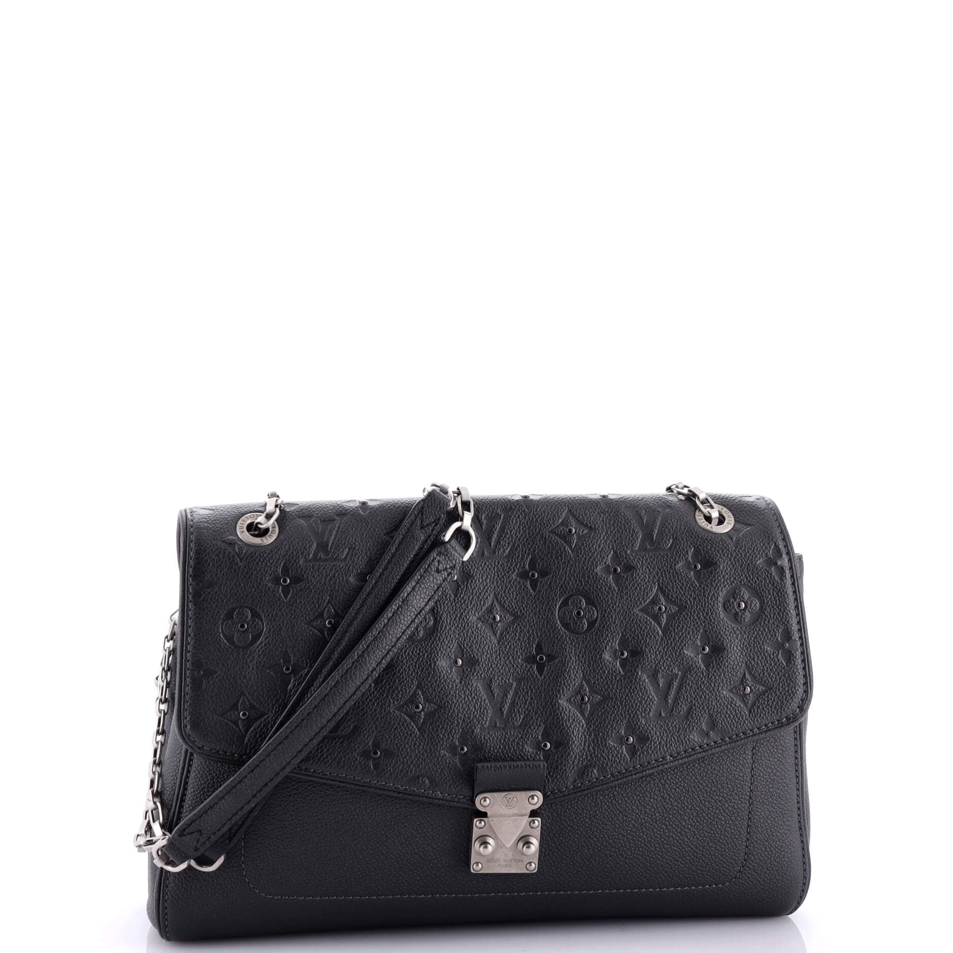 Louis Vuitton Saint Germain Handbag Studded Empreinte Mm Leather Monogram Shoulder Bag