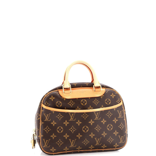 Louis Vuitton Trouville Handbag Canvas Monogram Travel Bag Canvas 305159121