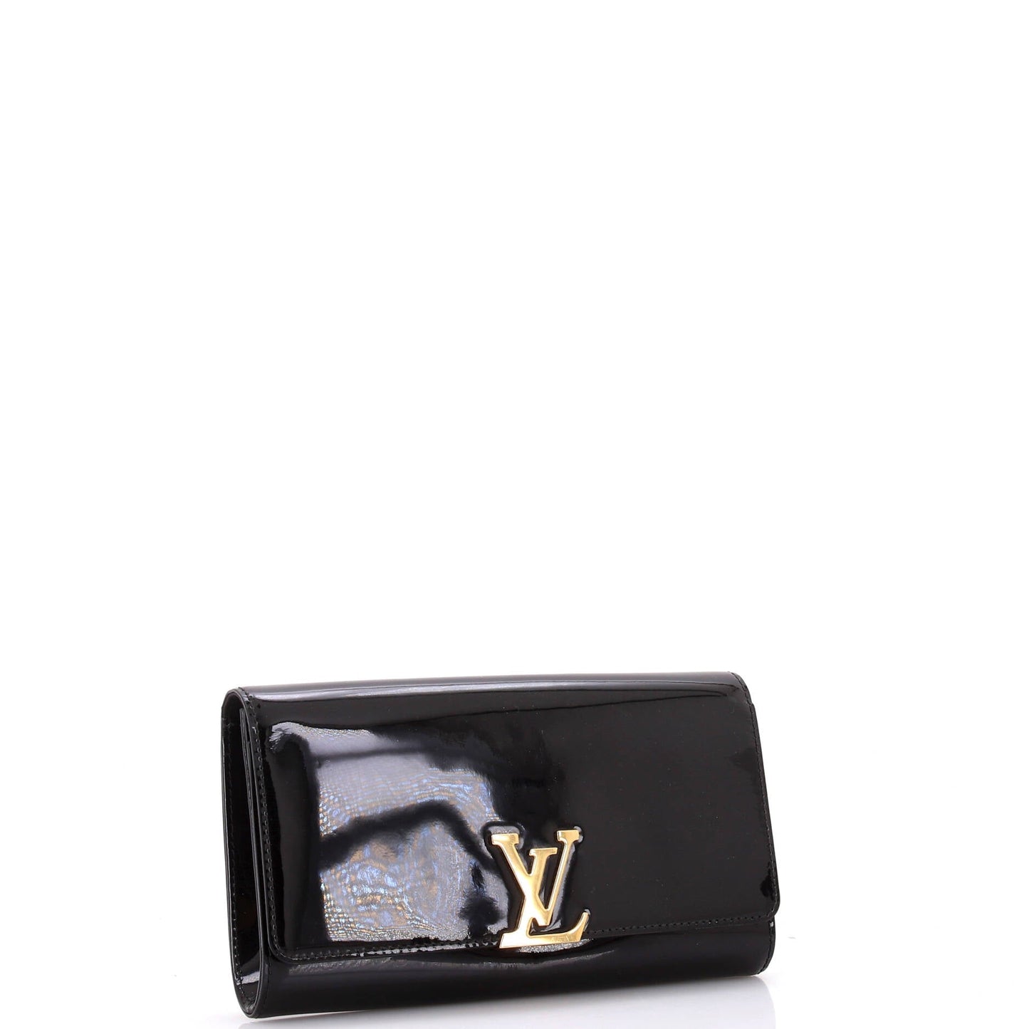 Louis Vuitton Louise Clutch Patent East West Clutch Bag