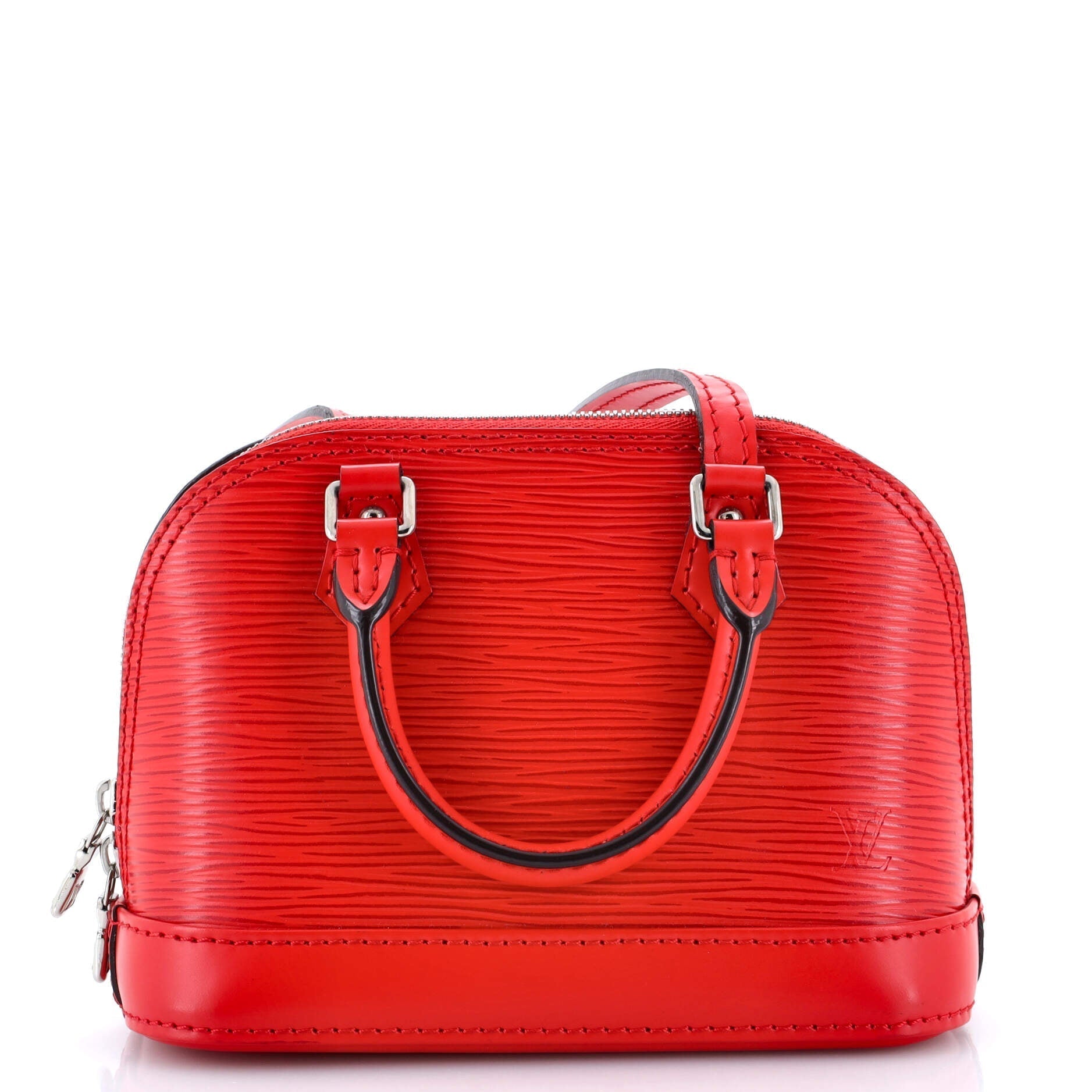Louis Vuitton Alma Handbag Epi Nano Leather Travel Bag