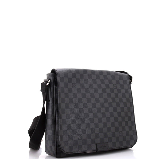 Louis Vuitton District Messenger Bag Damier Graphite Mm Travel Bag Graphite Mm305159217