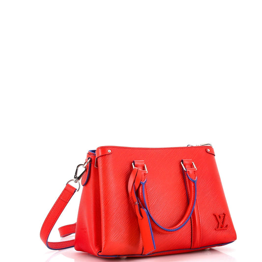 Louis Vuitton Soufflot Tote Epi Bb Leather Tote Bag