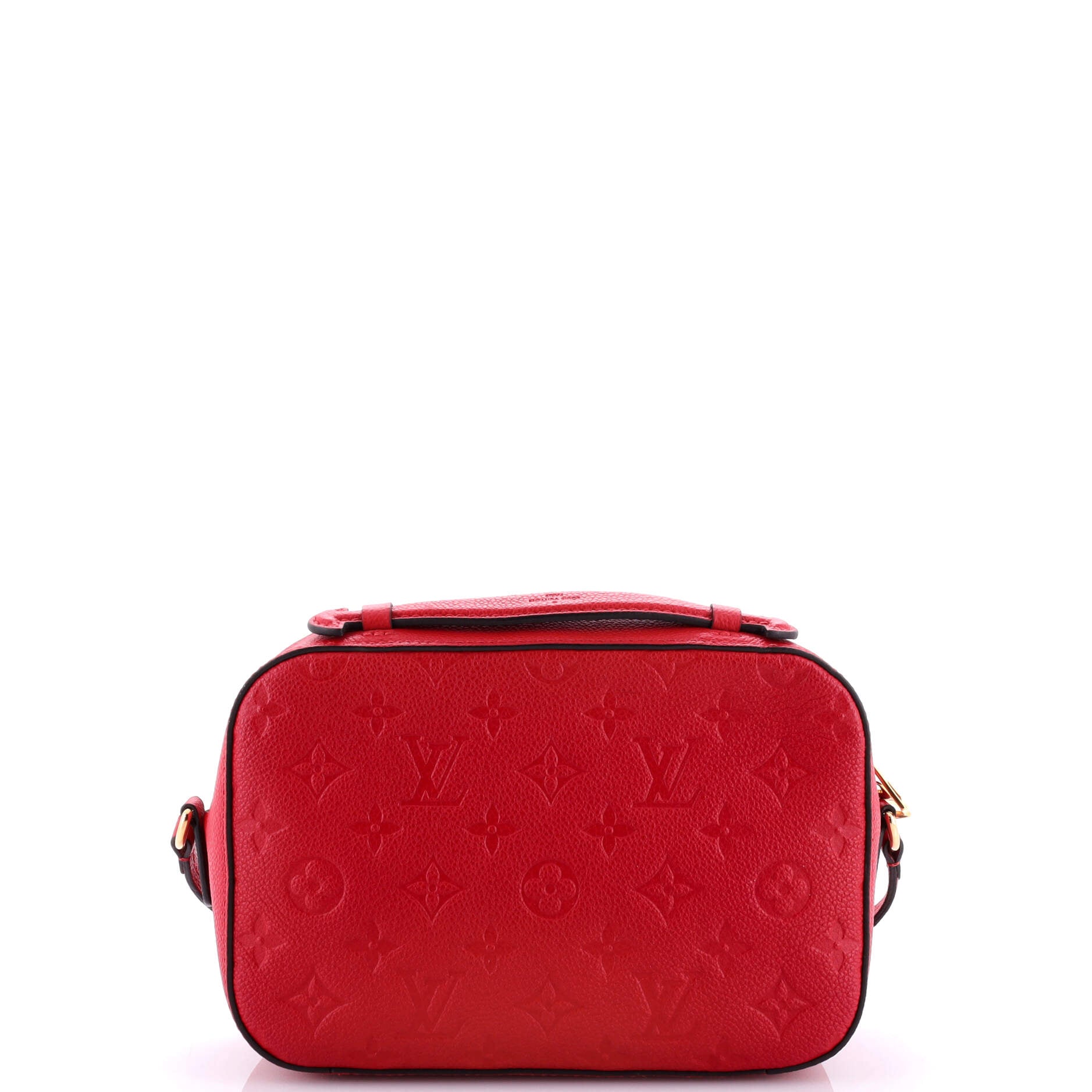 Louis Vuitton Saintonge Handbag Empreinte Leather Monogram Shoulder Bag
