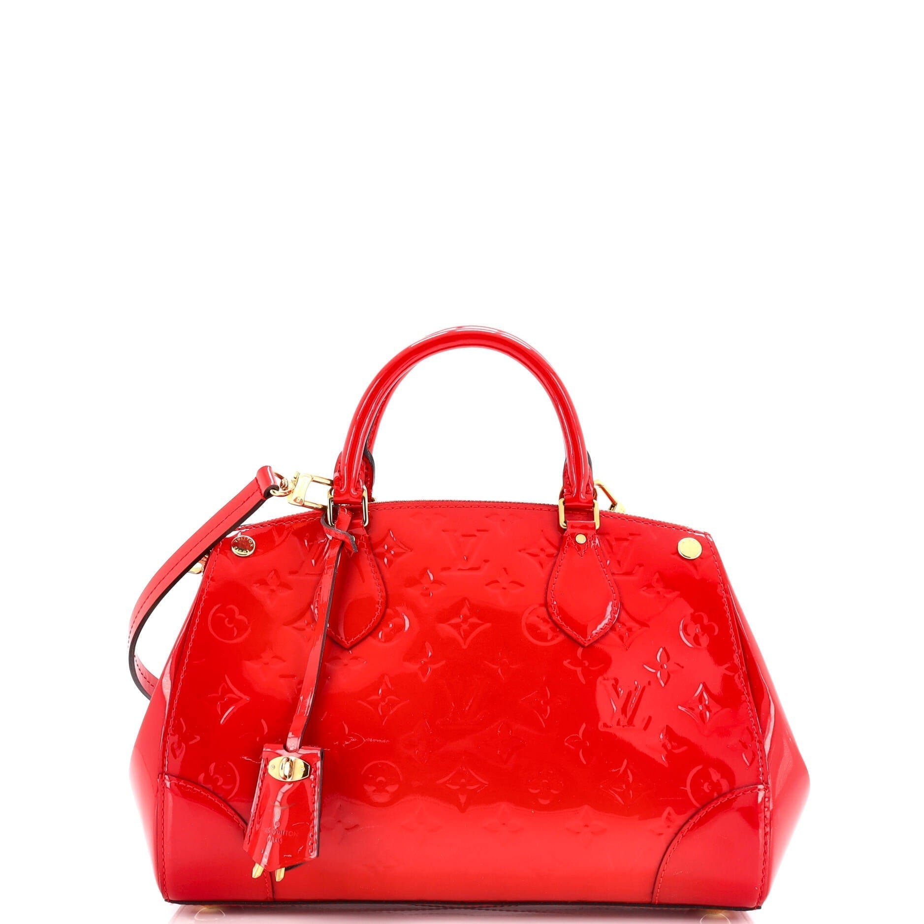 Louis Vuitton Santa Monica Handbag Vernis Monogram Tote Bag