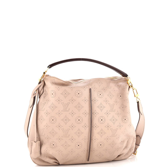 Louis Vuitton Selene Handbag Mahina Pm Leather Travel Bag