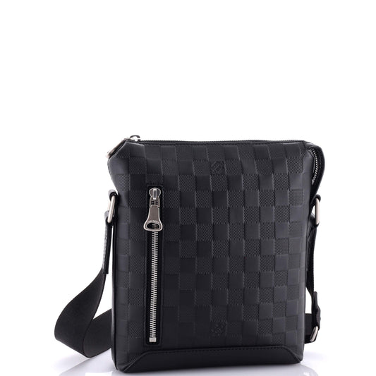 Louis Vuitton Discovery Messenger Bag Damier Infini Bb Leather Travel Bag