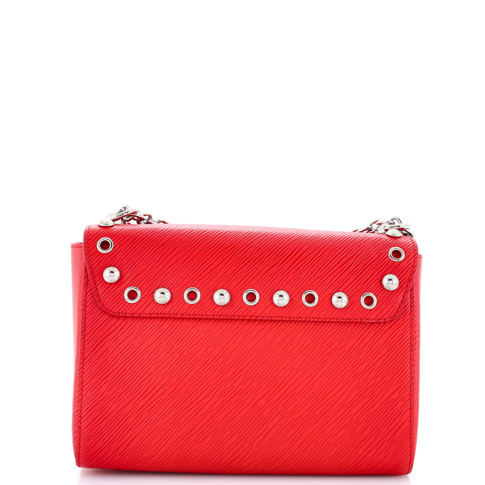 Louis Vuitton Twist Handbag Studded Epi Mm Leather Shoulder Bag