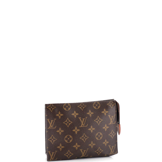 Louis Vuitton Toiletry Pouch Handbag Canvas Monogram Travel Bag Canvas 193051921