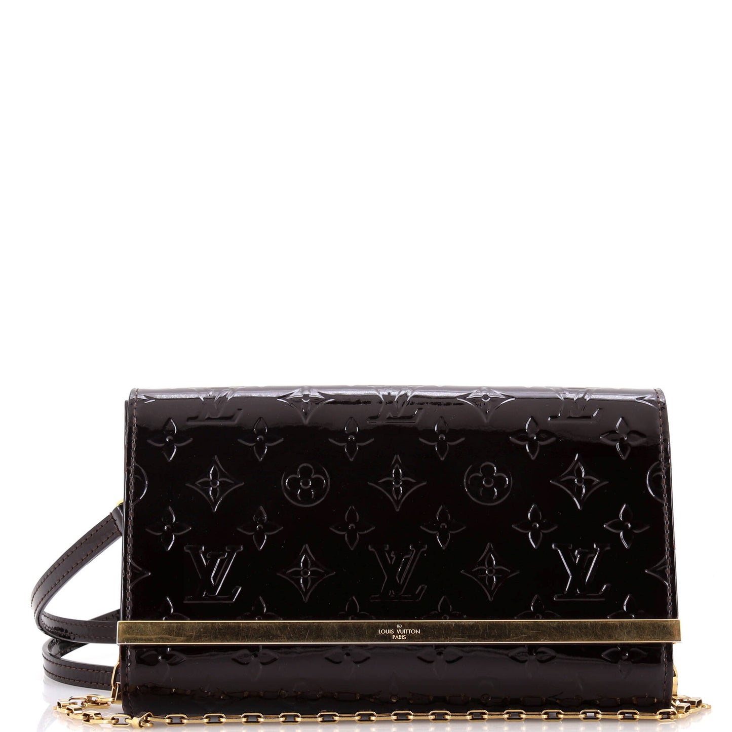 Louis Vuitton Ana Bag Vernis Monogram Clutch Bag