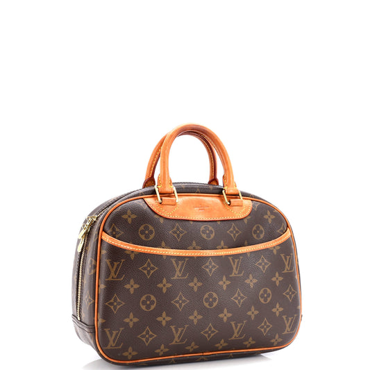 Louis Vuitton Trouville Handbag Canvas Monogram Travel Bag Canvas 3052921