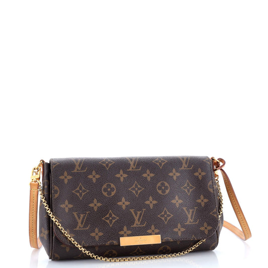 Louis Vuitton Favorite Handbag Mm Canvas Monogram Travel Bag Canvas Mm3053011