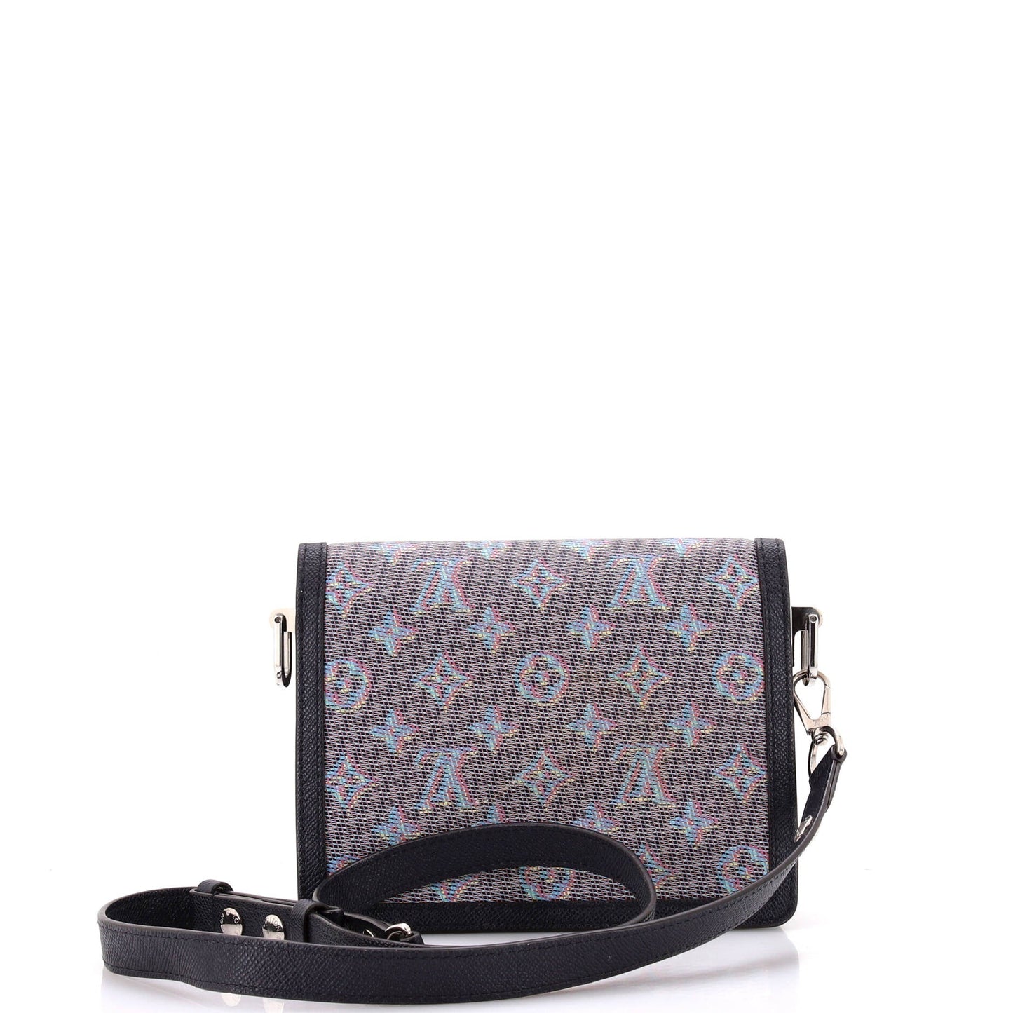 Louis Vuitton LV Dauphine Shoulder Bag Damier Lv Pop Canvas Monogram