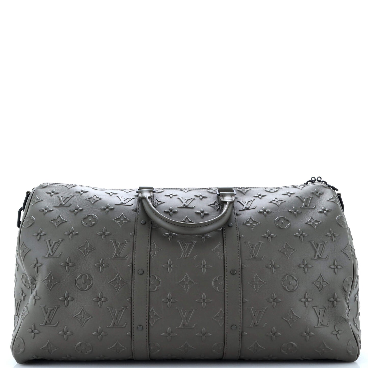 Louis Vuitton Keepall Bandouliere Bag Seal Leather Monogram Travel Bag