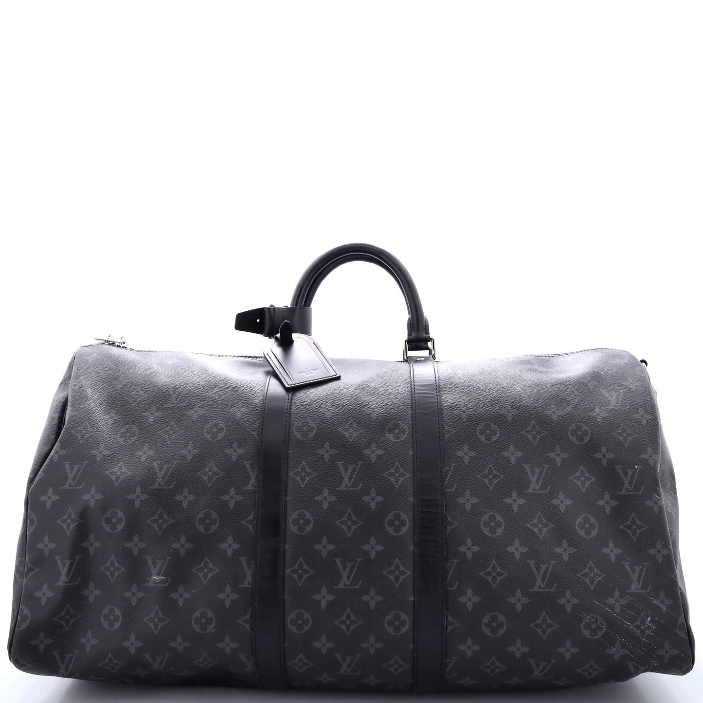 Louis Vuitton Keepall Bandouliere Bag Eclipse Canvas Monogram Travel Bag Canvas 553054531