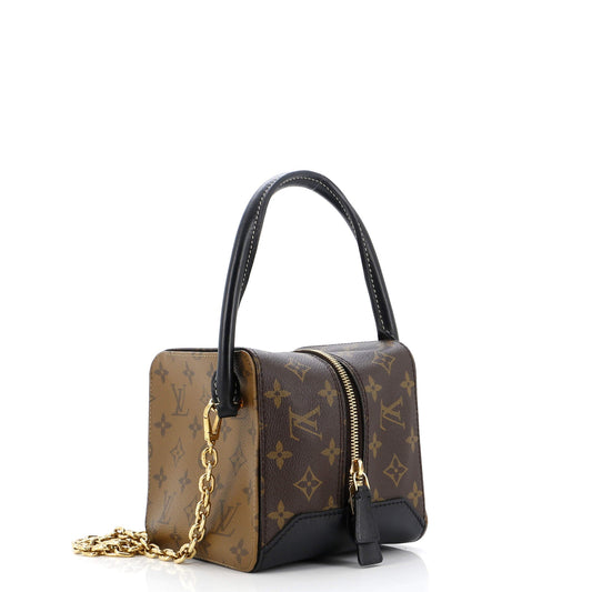 Louis Vuitton Square Bag Reverse Canvas Monogram Travel Bag Canvas 3054661
