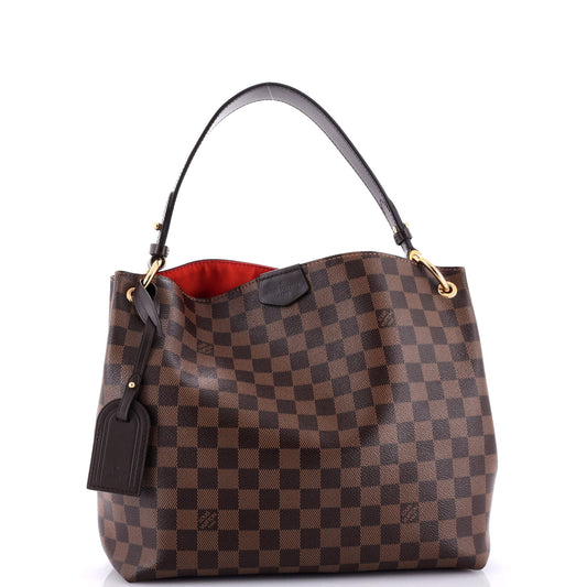 Louis Vuitton Graceful Handbag Damier Pm Travel Bag Damier Pm3055341