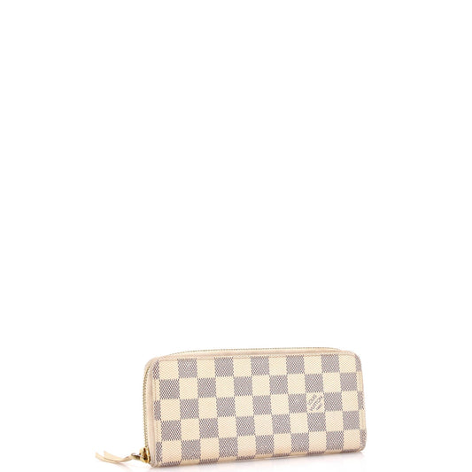 Louis Vuitton Clemence Wallet Damier Handbag Travel Bag