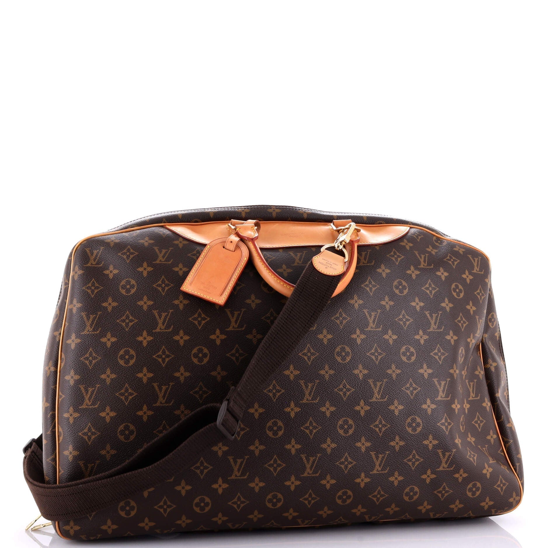 Louis Vuitton Alize Bag Poche Canvas Monogram Travel Bag