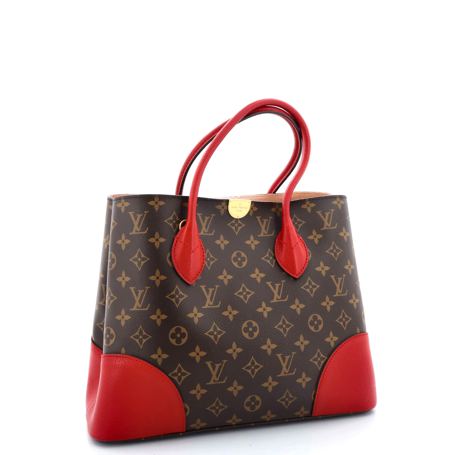 Louis Vuitton Flandrin Handbag Canvas Monogram Tote Bag