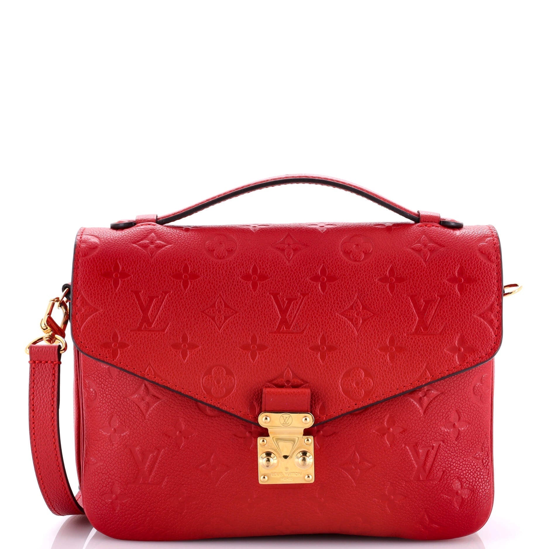 Louis Vuitton Pochette Metis Empreinte Shoulder Bag Leather Monogram Leather 3056832