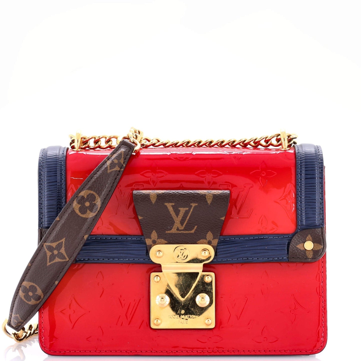 Louis Vuitton Wynwood Handbag Vernis With And Epi Leather Canvas Shoulder Bag Leather 30570110