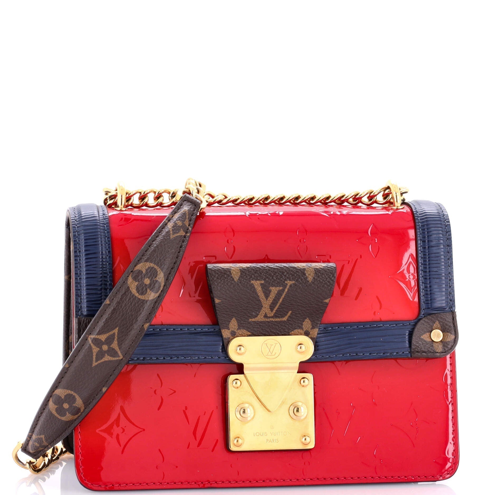 Louis Vuitton Wynwood Handbag Vernis With And Epi Leather Canvas Shoulder Bag Leather 30570110