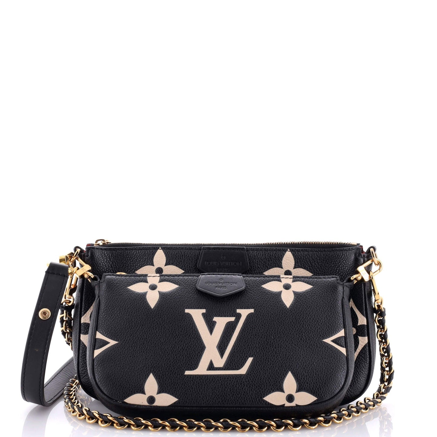 Louis Vuitton Multi Pochette Accessoires Bicolor Empreinte Giant Shoulder Monogram Shoulder Bag Giant 3057013