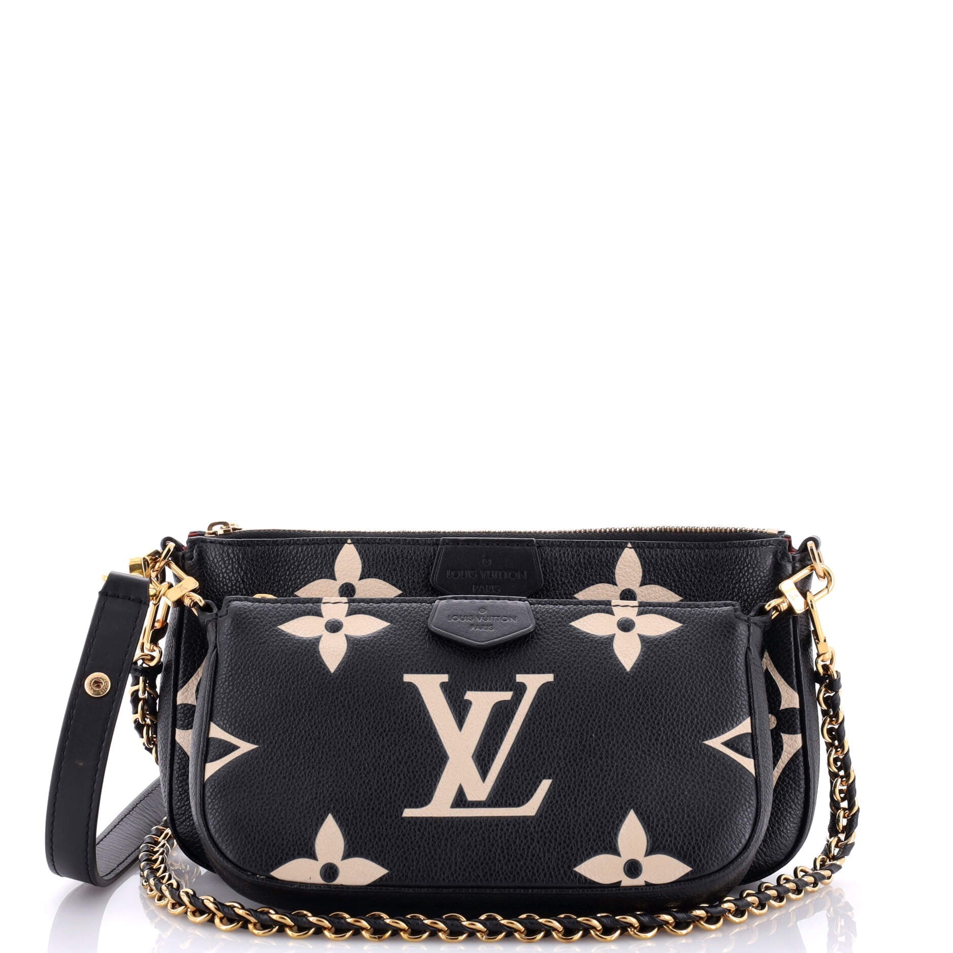 Louis Vuitton Multi Pochette Accessoires Bicolor Empreinte Giant Shoulder Monogram Shoulder Bag Giant 3057013