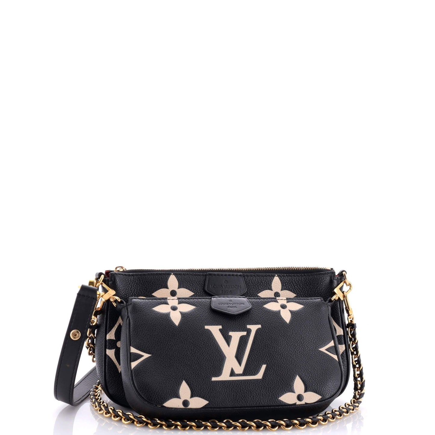 Louis Vuitton Multi Pochette Accessoires Bicolor Empreinte Giant Shoulder Monogram Shoulder Bag Giant 3057013