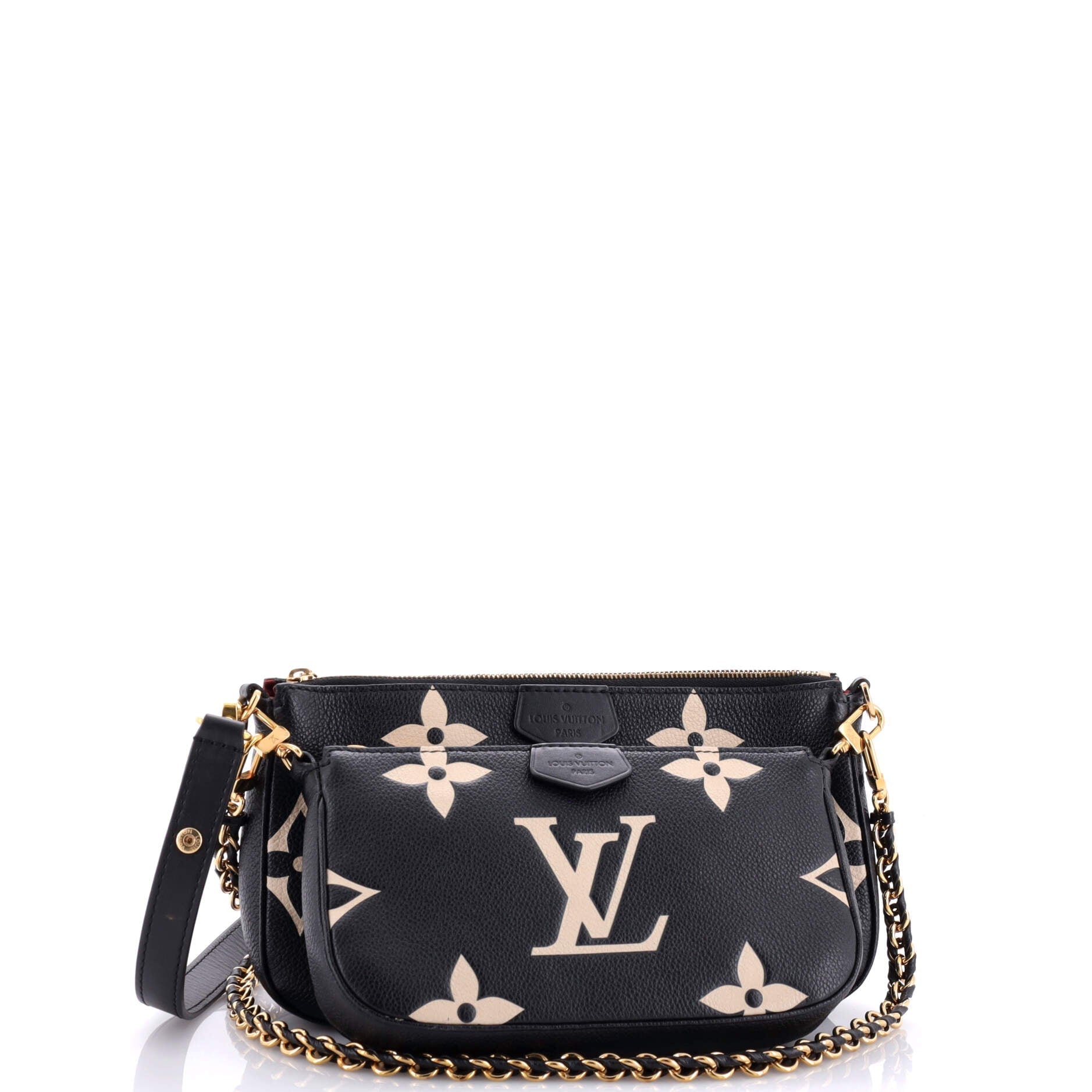 Louis Vuitton Multi Pochette Accessoires Bicolor Empreinte Giant Shoulder Monogram Shoulder Bag Giant 3057013