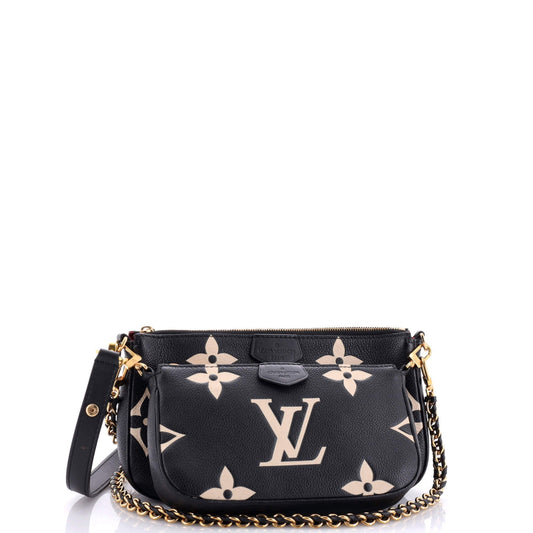 Louis Vuitton Multi Pochette Accessoires Bicolor Empreinte Giant Shoulder Monogram Shoulder Bag Giant 3057013