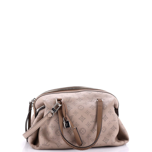 Louis Vuitton Asteria Handbag Mahina Leather Travel Bag Leather 3057045