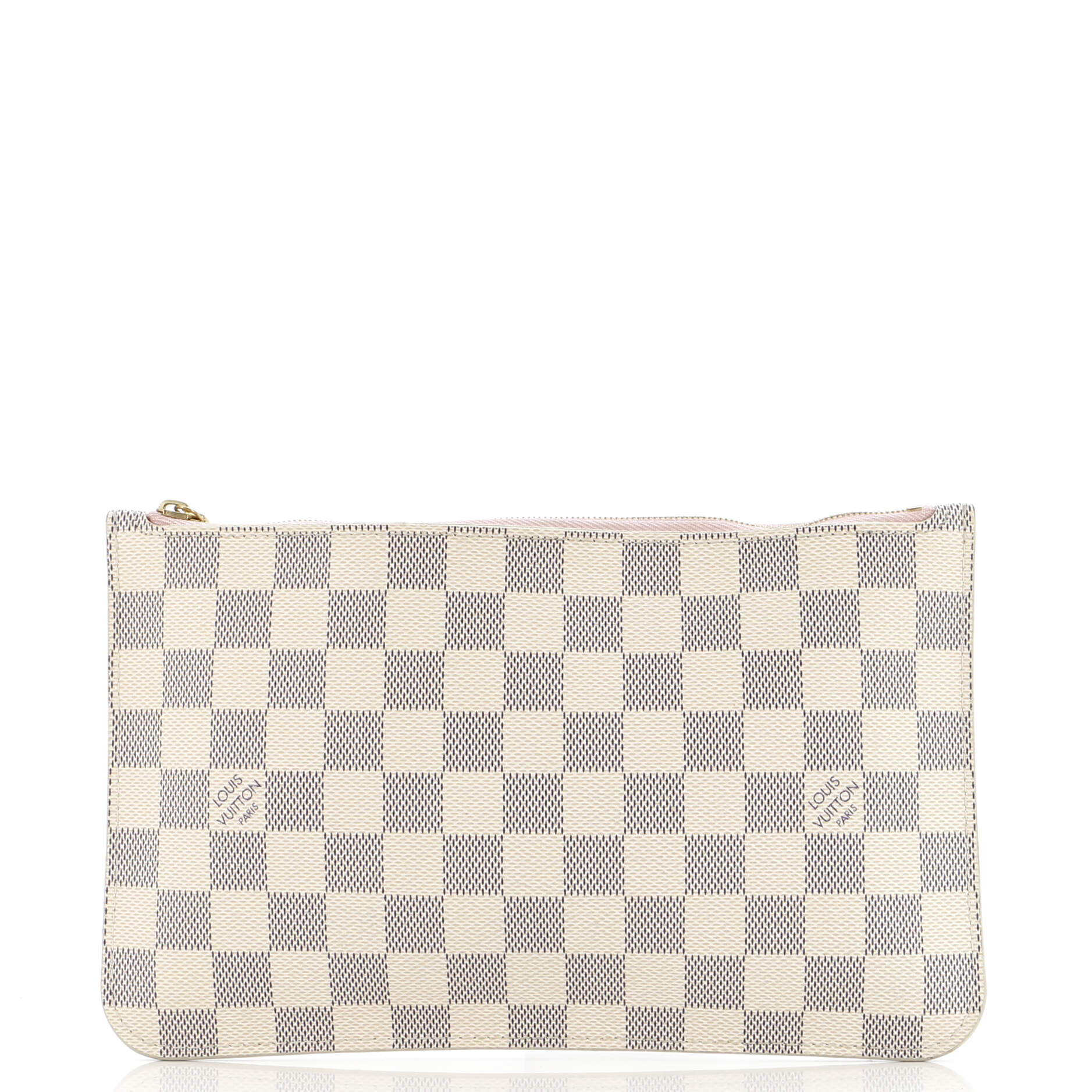 Louis Vuitton Neverfull Pochette Damier Handbag Large Travel Bag Damier Large3057092