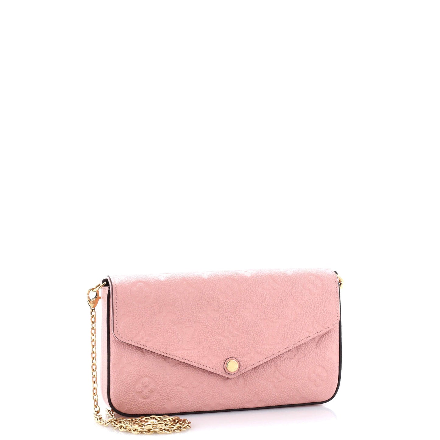 Louis Vuitton Felicie Pochette Empreinte Handbag Leather Monogram Travel Bag Leather 3057652